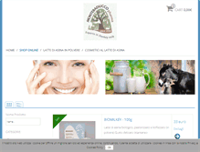 Tablet Screenshot of goccedilatte.com